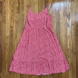 Old Navy Orange Paisley Dress